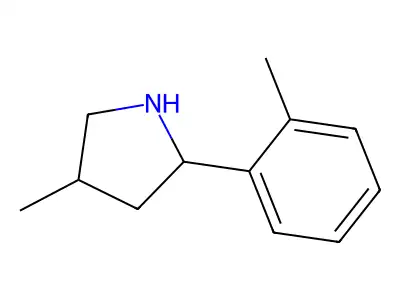 4-Methyl-2-(o-tolyl)pyrrolidine structure