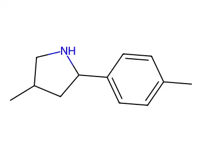 4-Methyl-2-(p-tolyl)pyrrolidine structure