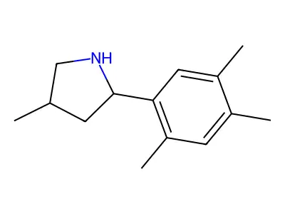 4-Methyl-2-(2,4,5-trimethylphenyl)pyrrolidine structure
