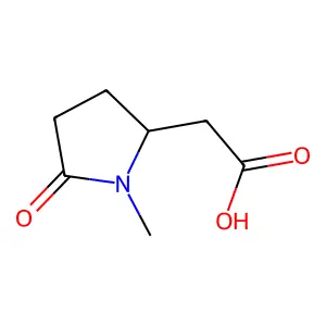 2-(1-甲基-5-氧代吡咯烷-2-基)乙酸 structure