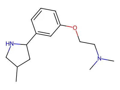 N,N-Dimethyl-2-(3-(4-methylpyrrolidin-2-yl)phenoxy)ethanamine structure