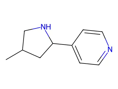 4-(4-Methylpyrrolidin-2-yl)pyridine structure
