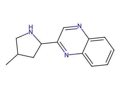 2-(4-Methylpyrrolidin-2-yl)quinoxaline structure