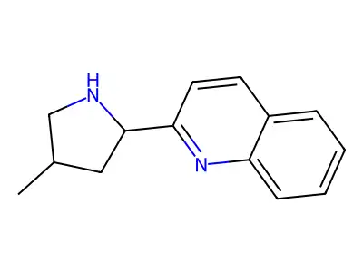 2-(4-Methylpyrrolidin-2-yl)quinoline structure