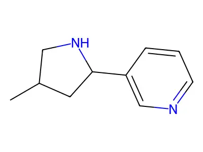 3-(4-Methylpyrrolidin-2-yl)pyridine structure