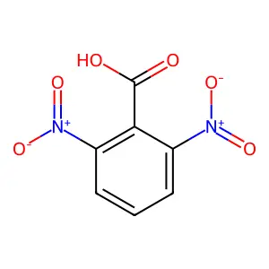 Benzoic acid, 2,6-dinitro- structure
