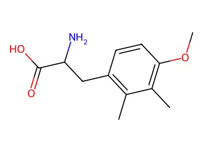 O,2,3-Trimethyltyrosine structure
