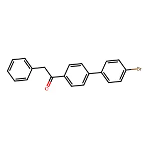 1-(4'-Bromo[1,1'-biphenyl]-4-yl)-2-phenylethanone structure