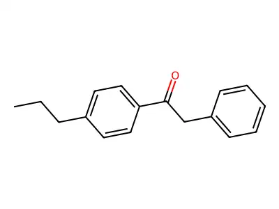 2-Phenyl-4'-n-propylacetophenone structure
