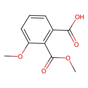 3-Methoxy-2-(methoxycarbonyl)benzoic acid structure