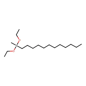Silane, dodecyldiethoxymethyl- structure