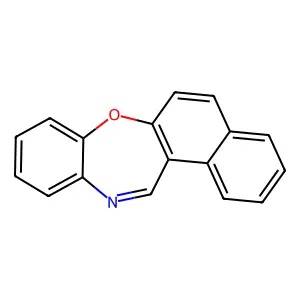 Benzo[b]naphtho[1,2-f][1,4]oxazepine structure