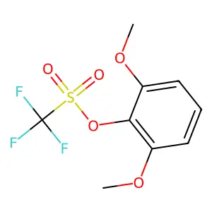2,6-Dimethoxyphenyl trifluoromethanesulfonate structure