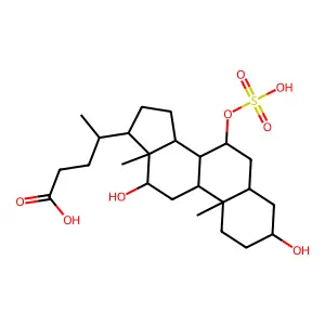 7-磺基胆酸 structure