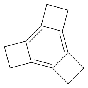 Tetracyclo(8.2.0.02,5.06,9)dodeca-1,5,9-triene structure