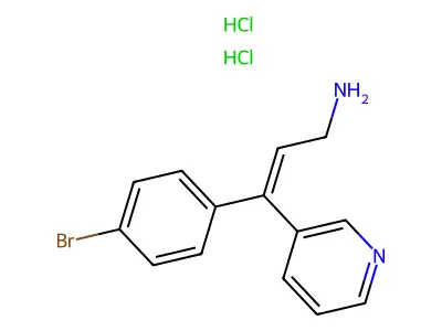 3-(4-Bromophenyl)-3-pyridin-3-ylprop-2-en-1-amine structure