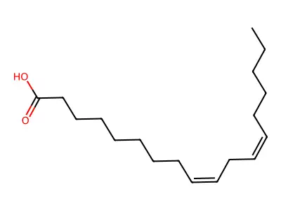 亚油酸 structure