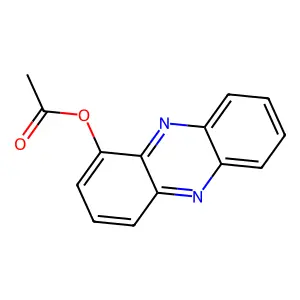 Phenazin-1-yl acetate structure
