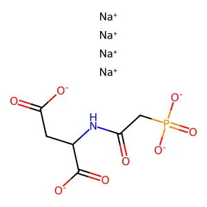 Tetrasodium sparfosate structure