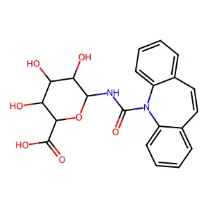 Carbamazepine glucuronide structure