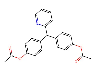 比沙可啶 structure