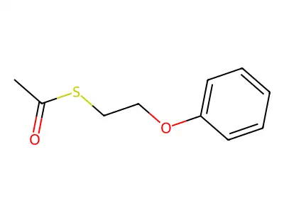 S-(2-Phenoxyethyl)thioacetate structure