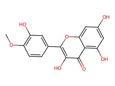 柽柳素 structure