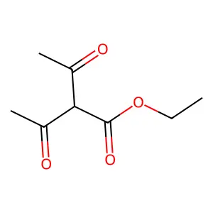 Ethyl 2-acetylacetoacetate structure