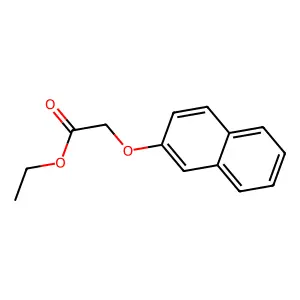 (2-萘氧基)乙酸乙酯 structure
