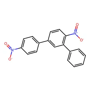 1~4~,2~4~-Dinitro-1~1~,2~1~:2~3~,3~1~-terphenyl structure