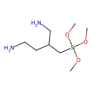 2-((三甲氧基硅基)甲基)-1,4-丁二胺 structure