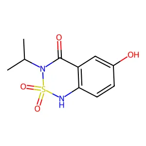 6-Hydroxybentazon structure