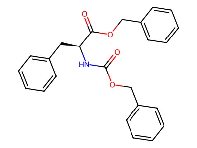 l-Phenylalanine, N-benzyloxycarbonyl-, benzyl ester structure