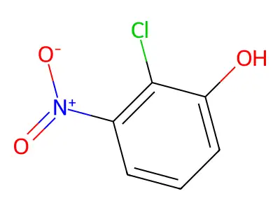 Phenol, 2-chloro-3-nitro- structure