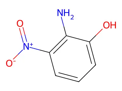 2-Amino-3-Nitrophenol structure