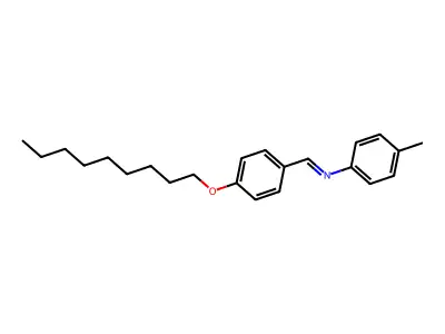 (E)-N-(4-Methylphenyl)-1-[4-(nonyloxy)phenyl]methanimine structure