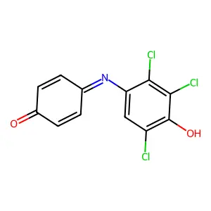 2,3,6-Trichloroindophenol structure