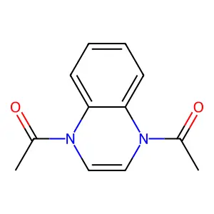 1,4-Diacetyl-1,4-dihydroquinoxaline structure