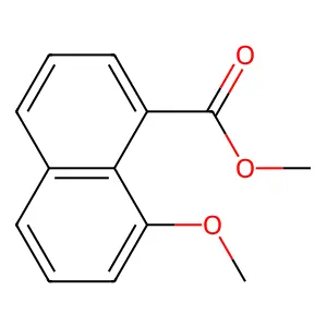 Methyl 8-methoxynaphthalene-1-carboxylate structure