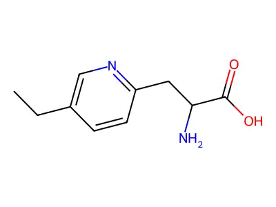 2-amino-3-(5-ethylpyridin-2-yl)propanoic Acid structure