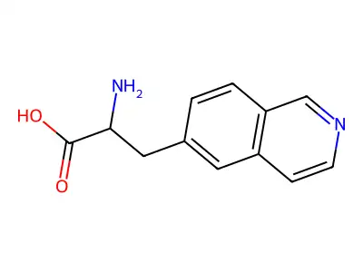 6-Isoquinolinepropanoicacid,alpha-amino-(9CI) structure