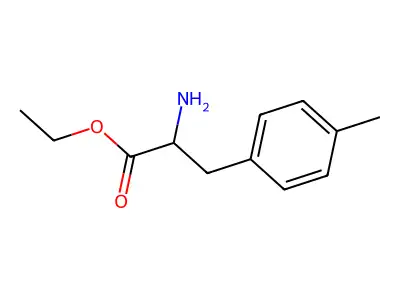 Ethyl 2-amino-3-(4-methylphenyl)propanoate structure