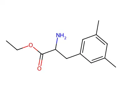 Ethyl 2-amino-3-(3,5-dimethylphenyl)propanoate structure