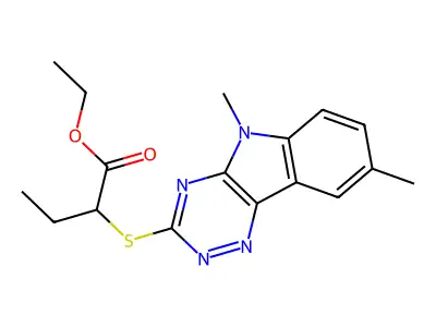 Butanoicacid,2-[ thio]-,ethylester structure