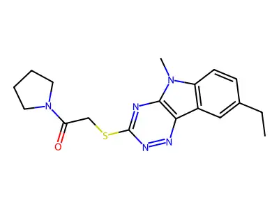 Pyrrolidine,1-[[ thio]acetyl]- structure