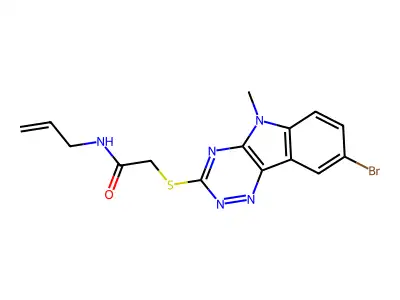 Acetamide,2-[ thio]-N-2-propenyl- structure