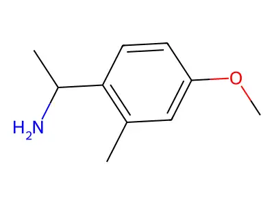 1-(4-Methoxy-2-methylphenyl)ethanamine structure