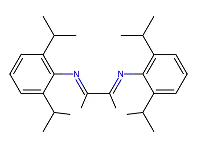 2,3-Bis(2,6-diisopropylphenylimino)butane structure