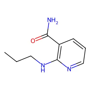 2-Propylamino-nicotinamide structure