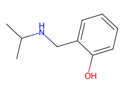 2-{[(Propan-2-yl)amino]methyl}phenol structure